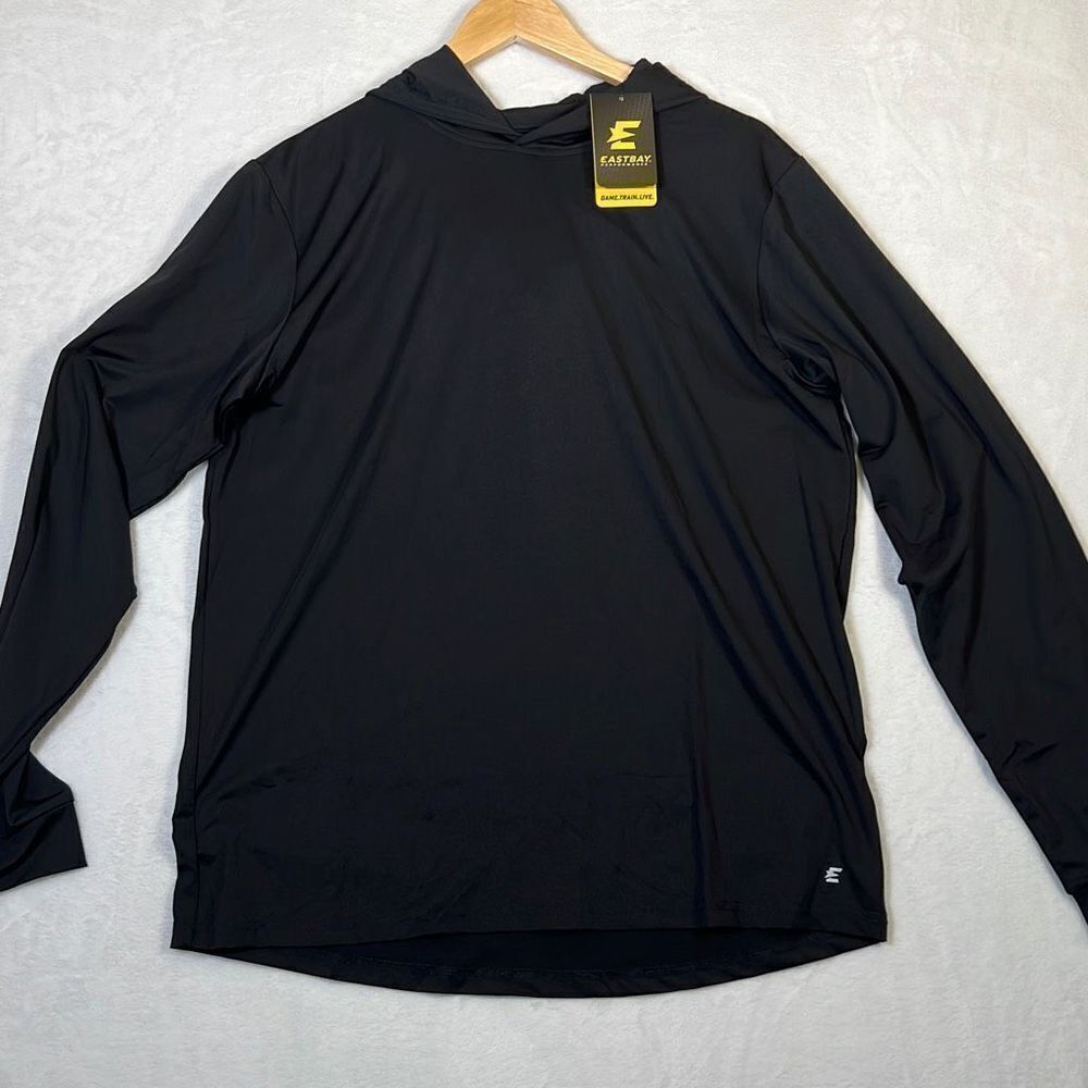 Eastbay Pursuit Long Sleeve Pullover‎ Hoodie gym| bodybuilding - NWT- Men Large